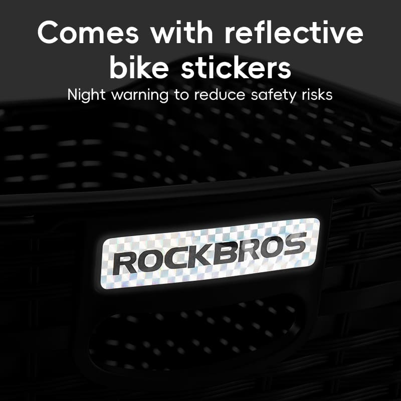 Lightweight Rear Rack Cargo Basket - 30L