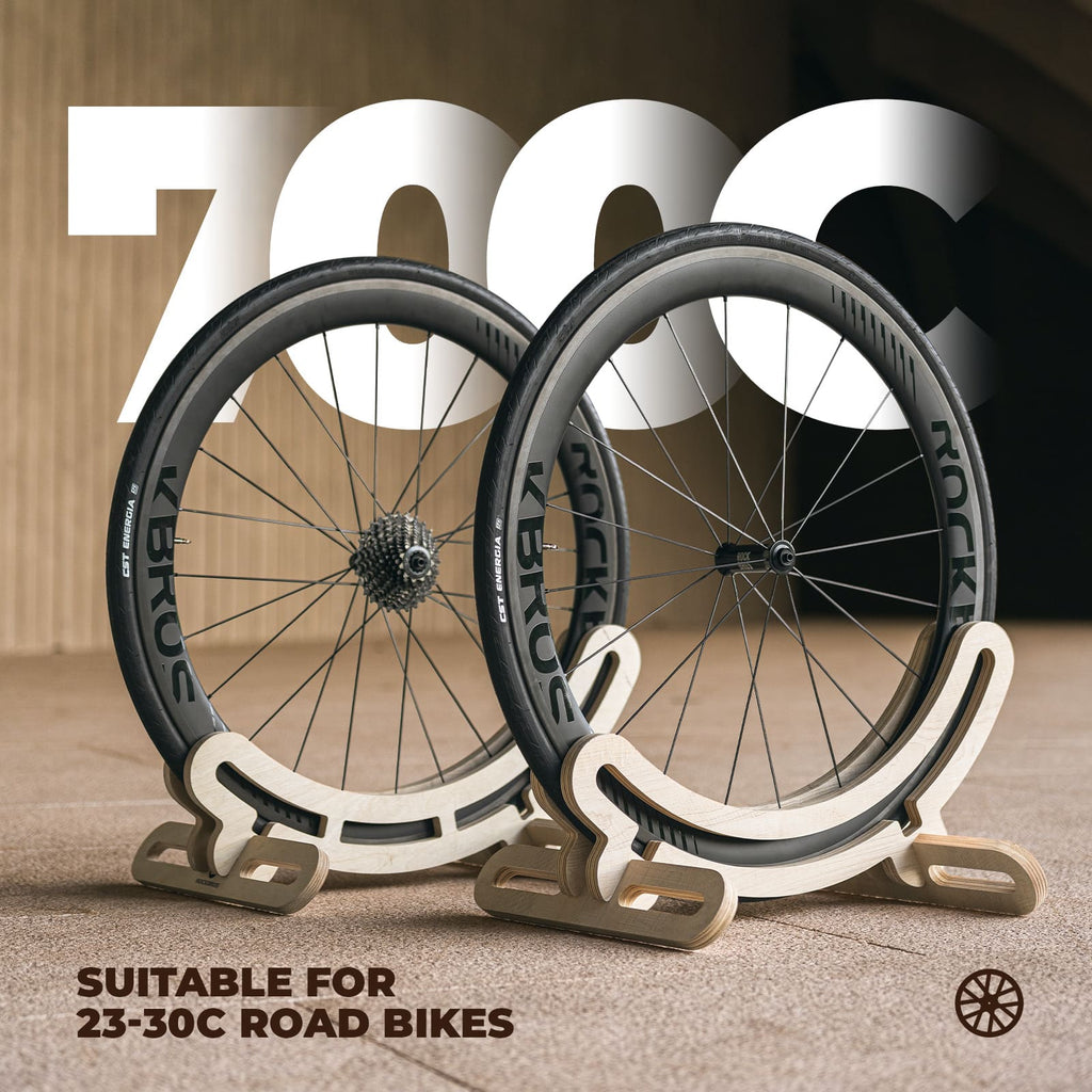 Minimalist Wooden Bike Stand