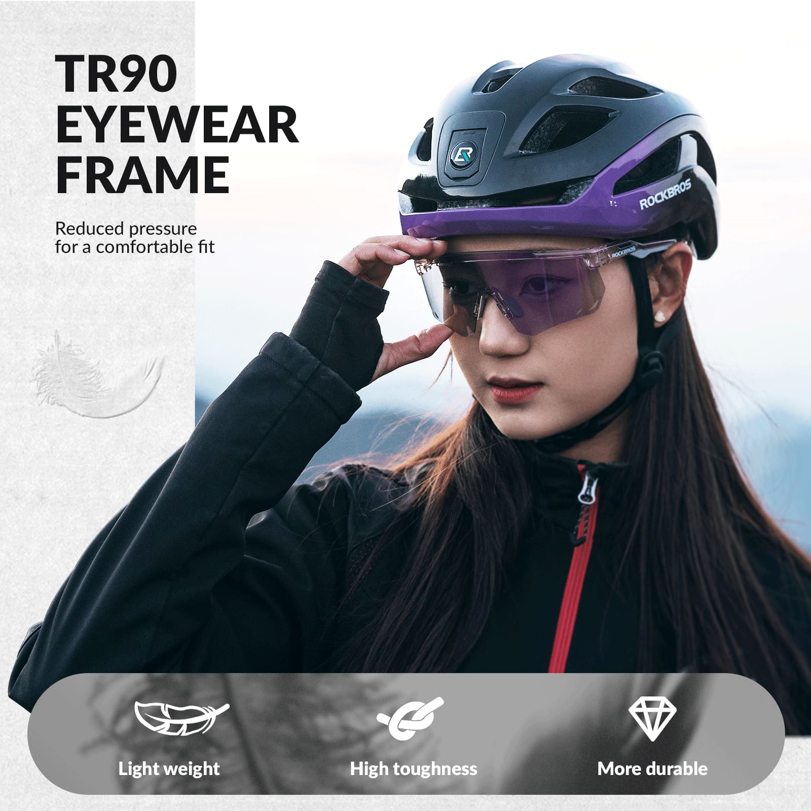 Photochromic Windproof Cycling Glasses