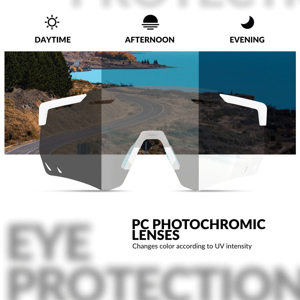 Photochromic Windproof Cycling Glasses