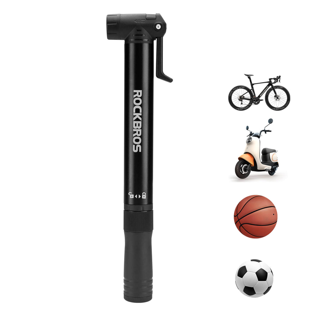 Portable Bike Pump - 80 PSI High Pressure