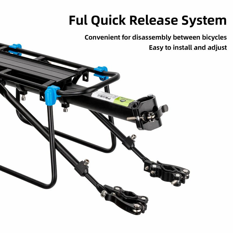 Quick Release Rear Bike Rack for Mountain Bikes
