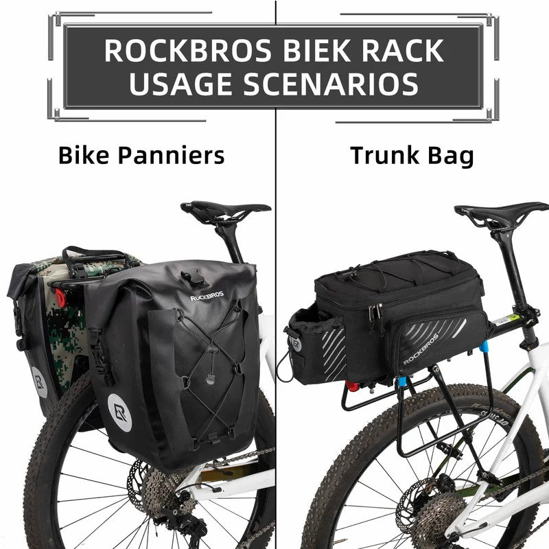 Quick Release Rear Bike Rack for Mountain Bikes