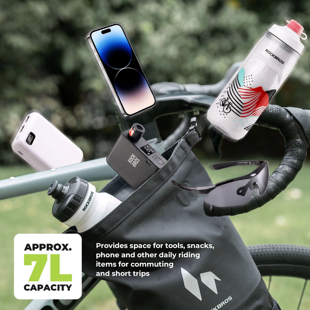 RideMate Front Fork Rack Bag - 7L