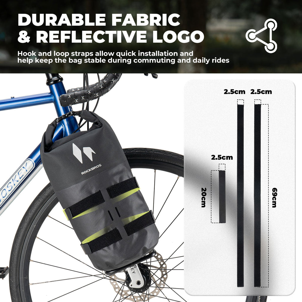 RideMate Front Fork Rack Bag - 7L