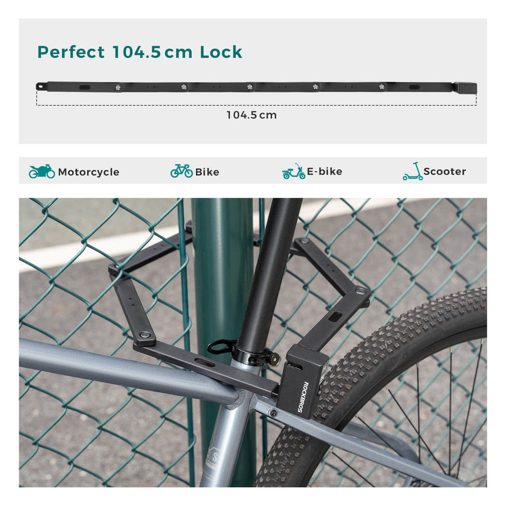 Folding Bike Lock – Sold Secure Gold & ART Certified