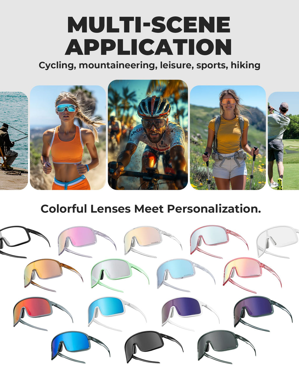 SP350 Polarized Cycling Glasses