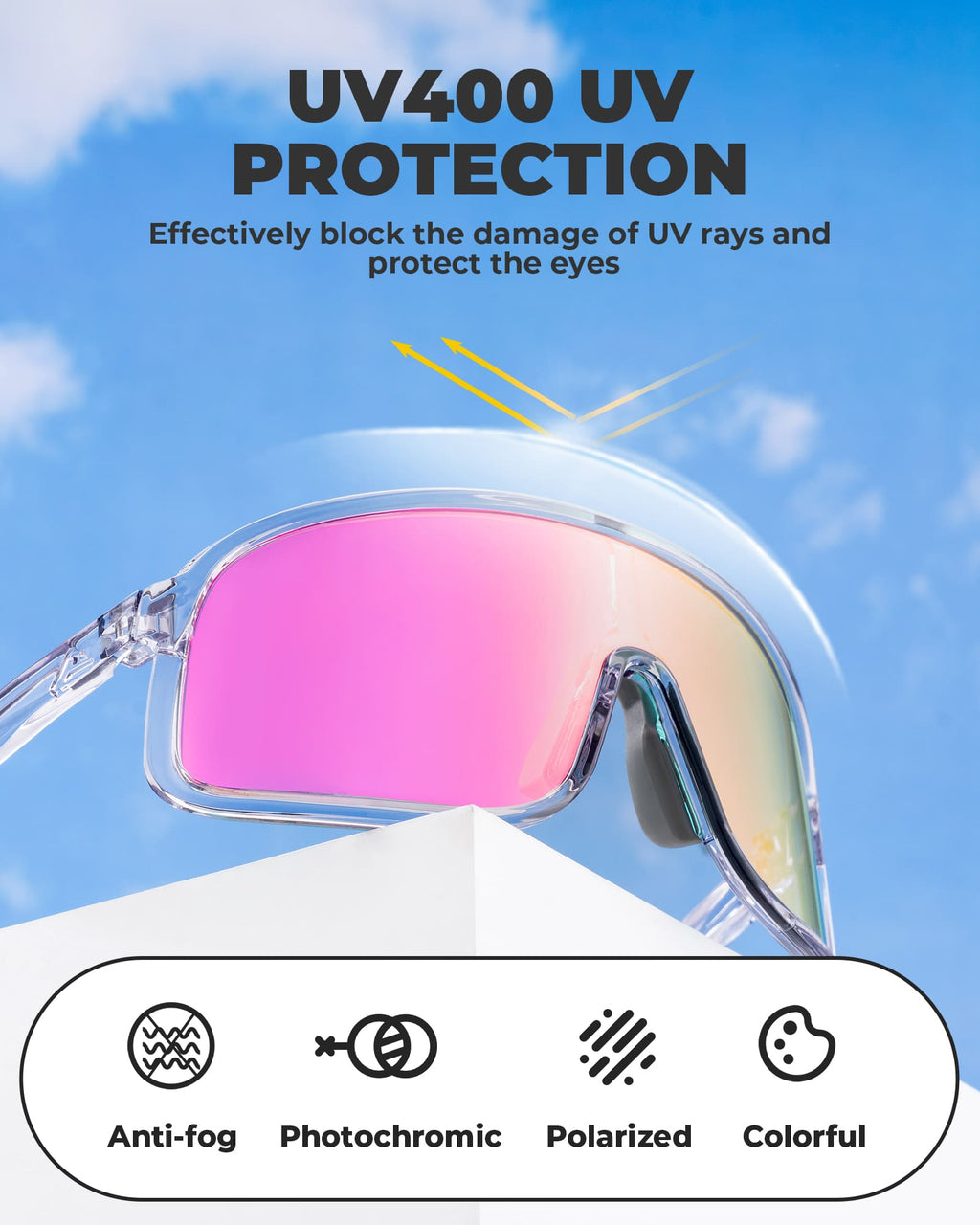 SP350 Polarized Cycling Glasses