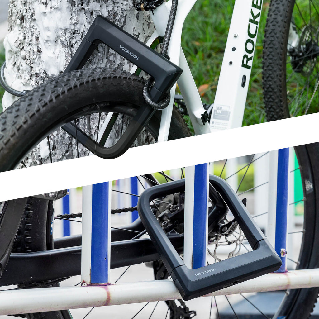 Upgraded Wide & Thick Silicone U-Lock