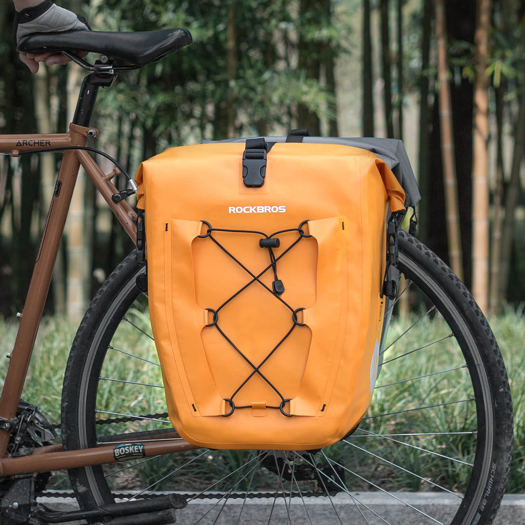 ROCKBROS Fully Waterproof Bike Pannier Large Capacity