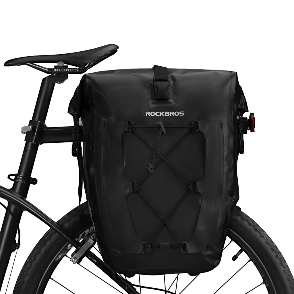 ROCKBROS Fully Waterproof Bike Pannier Large Capacity