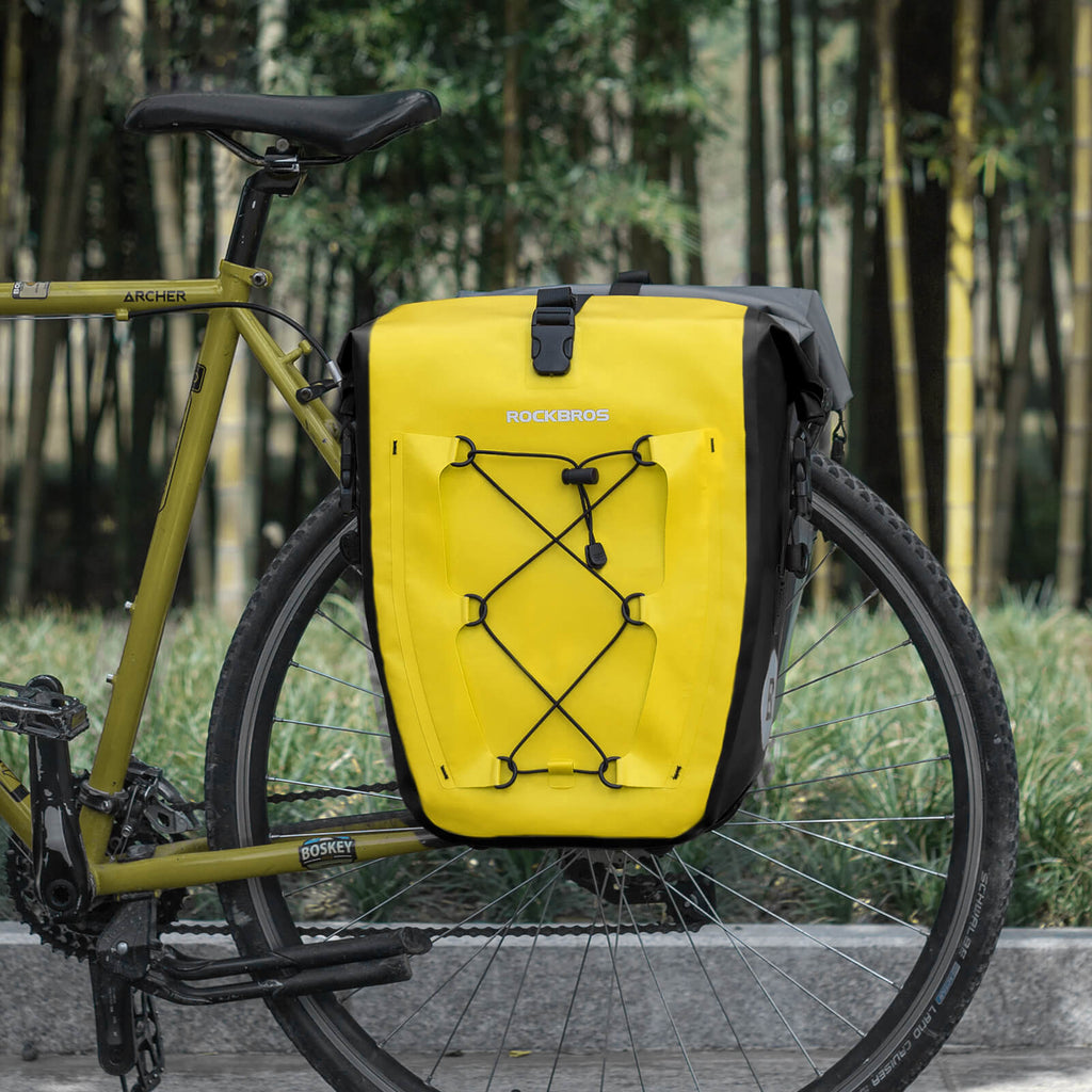 ROCKBROS Fully Waterproof Bike Pannier Large Capacity