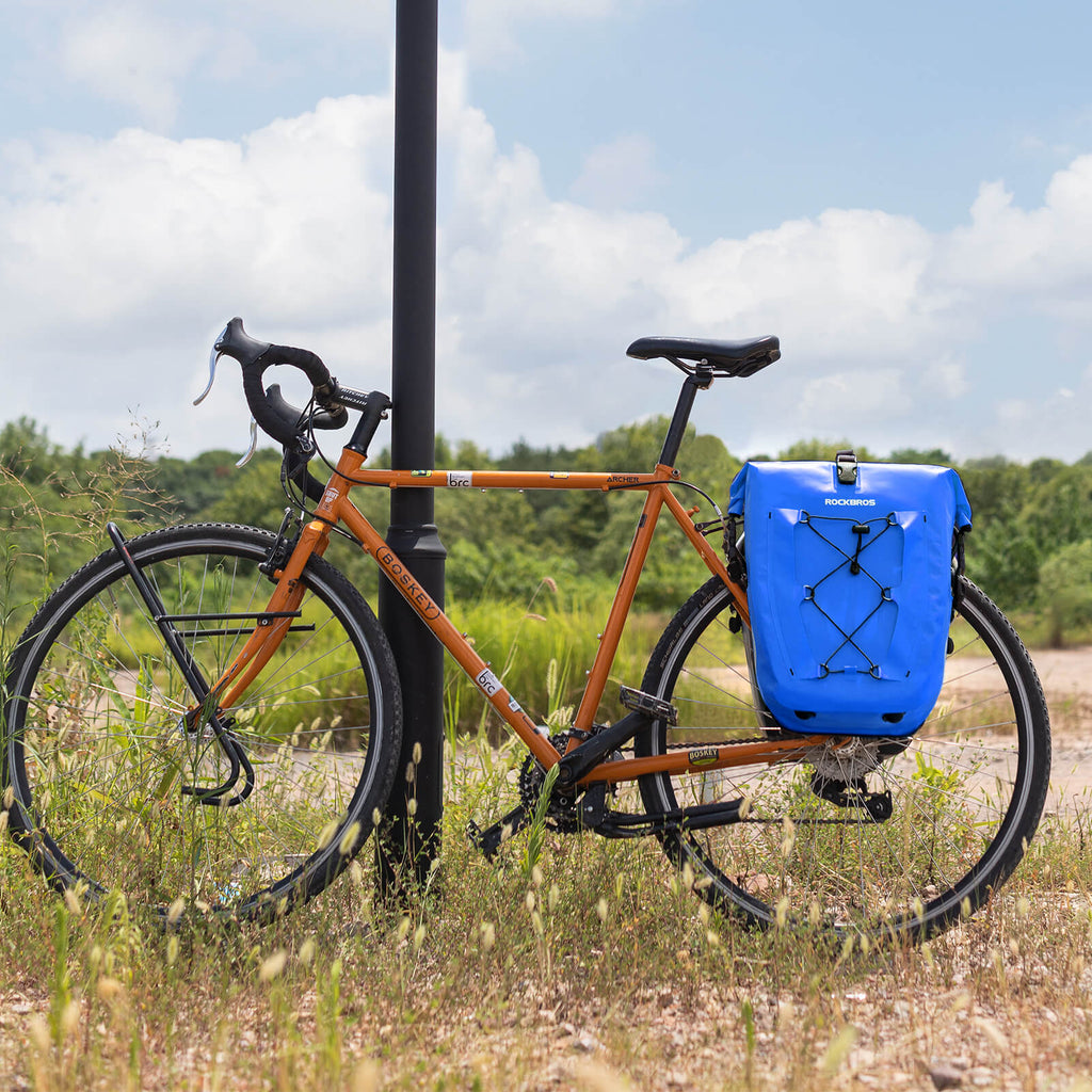 ROCKBROS Fully Waterproof Bike Pannier Large Capacity