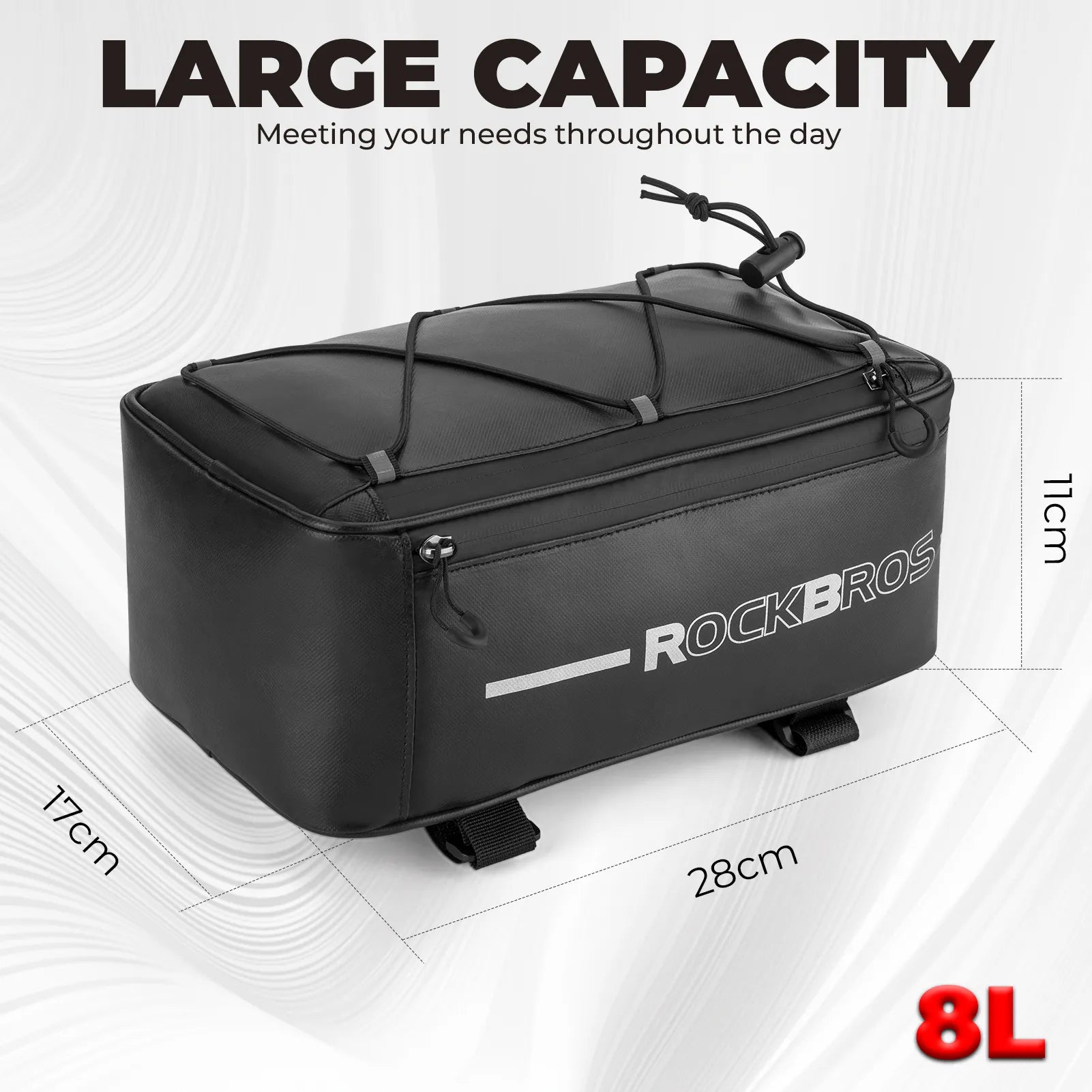 Bike Rear Rack Bag