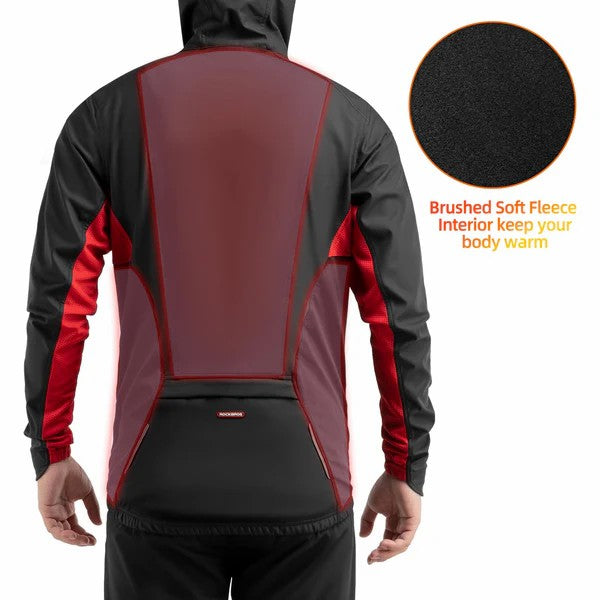 Windproof Thermal Cycling Jacket & Pants Set