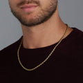 Rope Chain in Yellow Gold - 3mm
