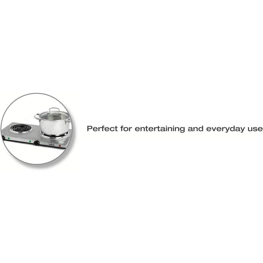 Salton Portable Double Cooktop
