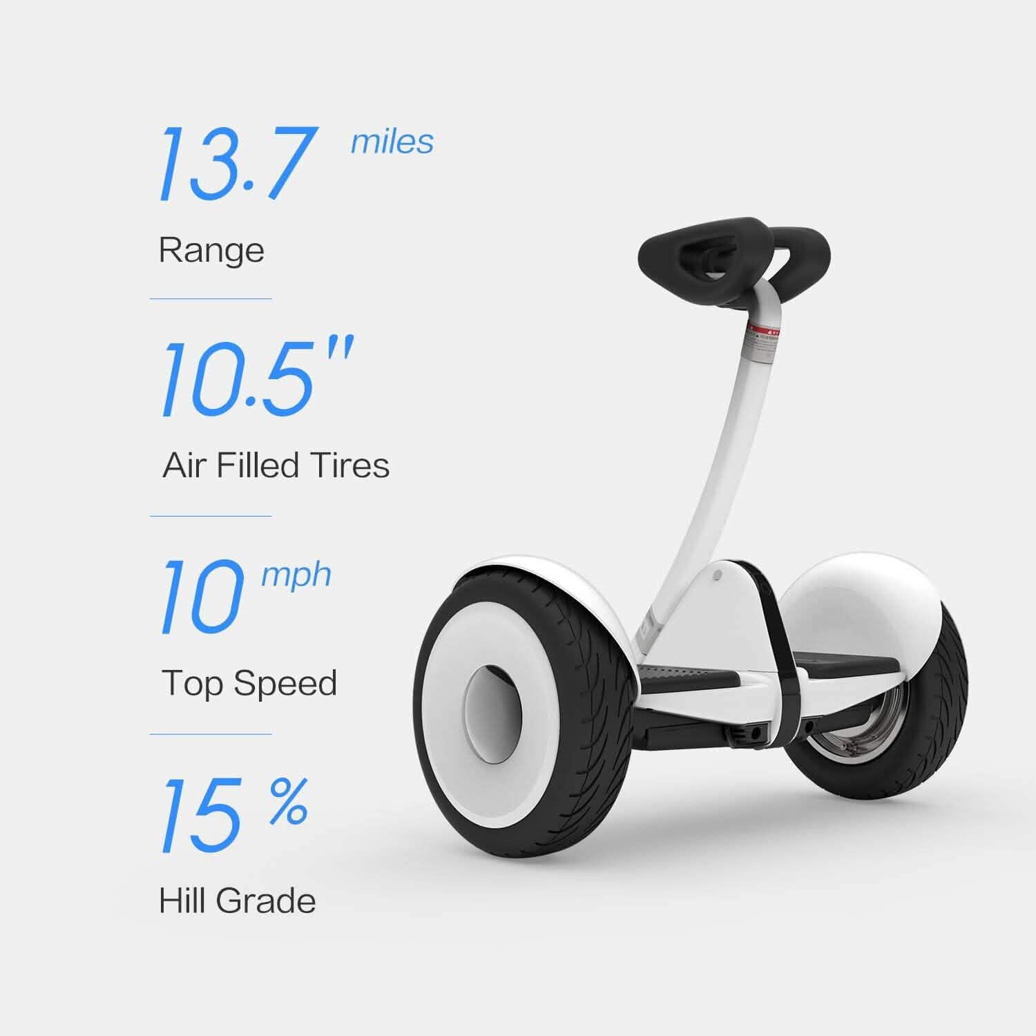 Segway Ninebot S Smart Self-Balancing Electric Scooter (Refurbished)