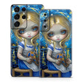 Alice in a Van Gogh - Samsung Galaxy S21 Skin