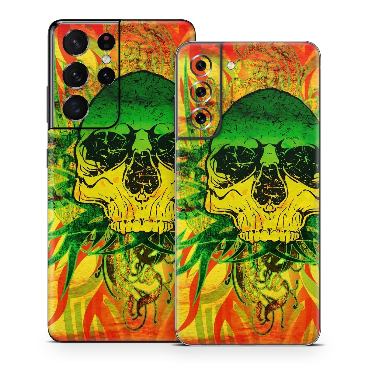 Hot Tribal Skull - Samsung Galaxy S21 Skin