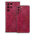 Floral Vortex - Samsung Galaxy S22 Skin