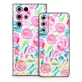 Watercolor Roses - Samsung Galaxy S22 Skin