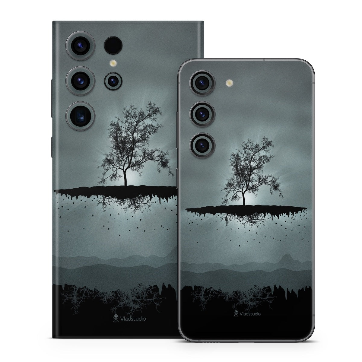 Flying Tree Black - Samsung Galaxy S23 Skin