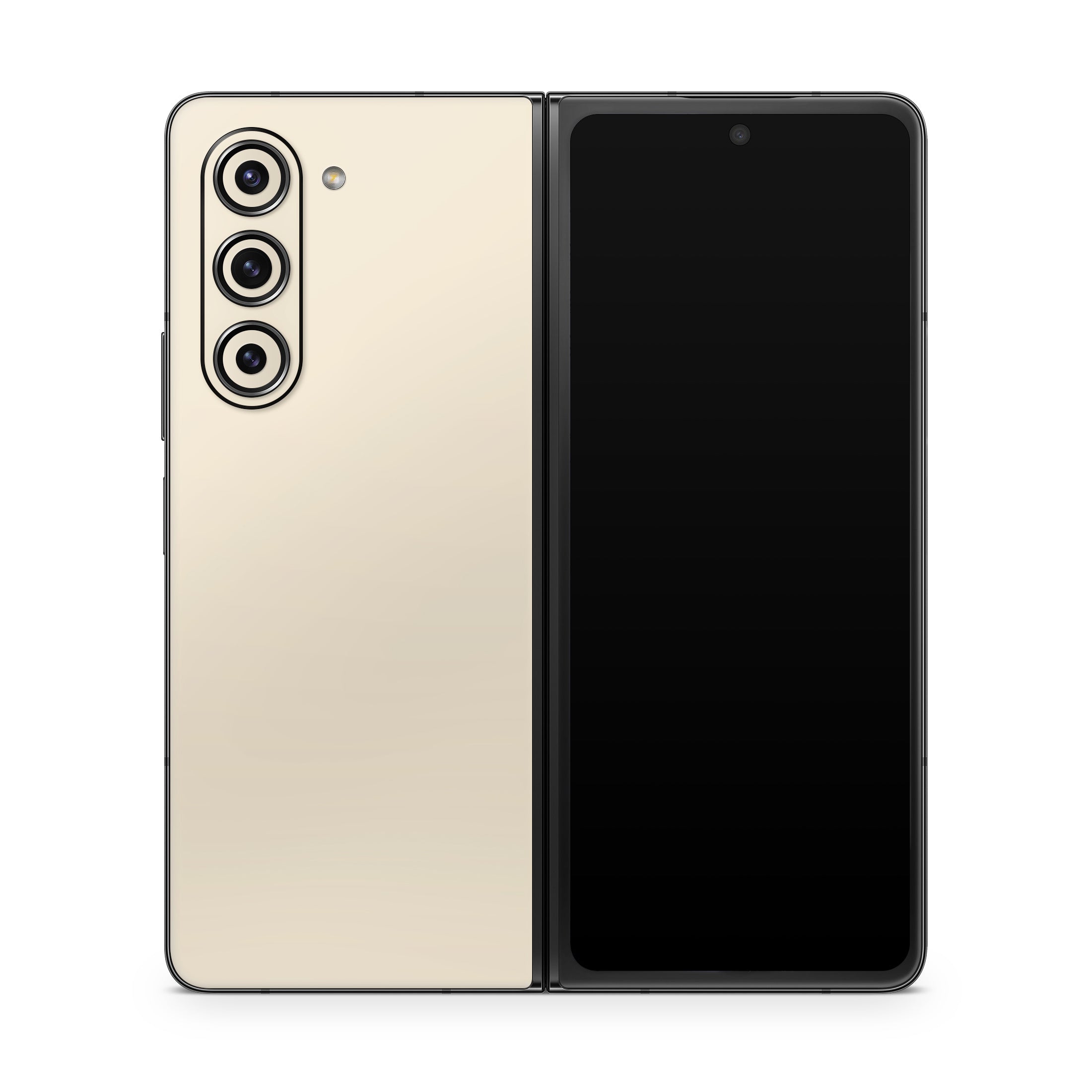 Solid State Creme - Samsung Galaxy Z Fold5 Skin