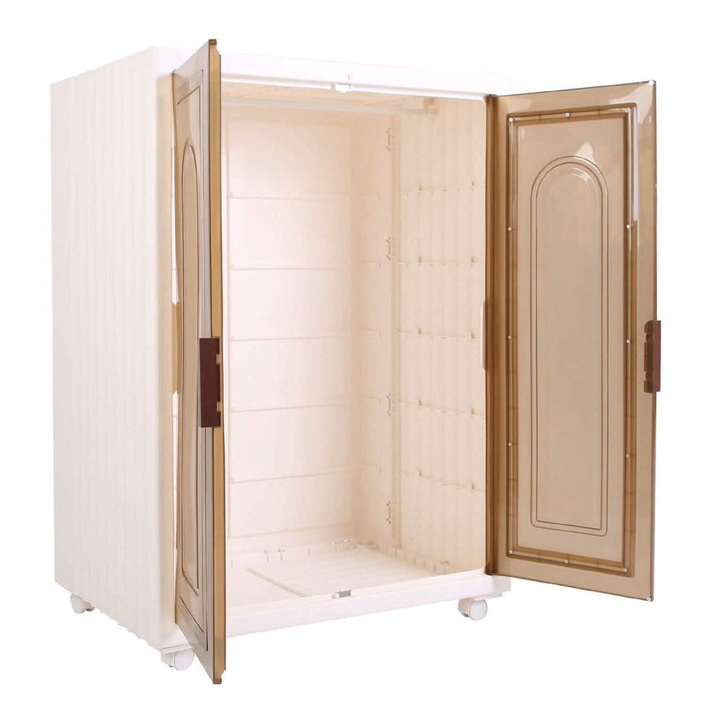 Small Wardrobe Closet with Magnetic Design