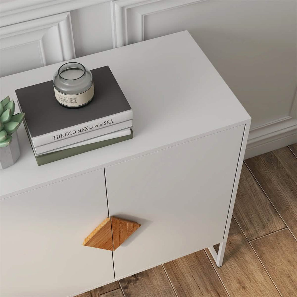 Storage Sideboard Cabinet White