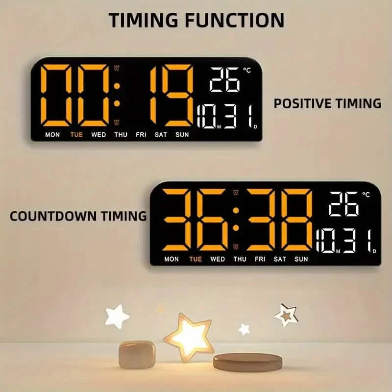 TIMESS Large Display LED Digital Alarm Clock