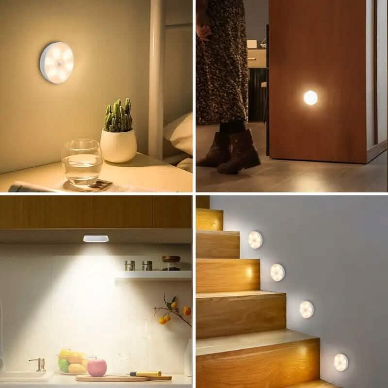 Tricolor Wireless Motion Sensor Night Light