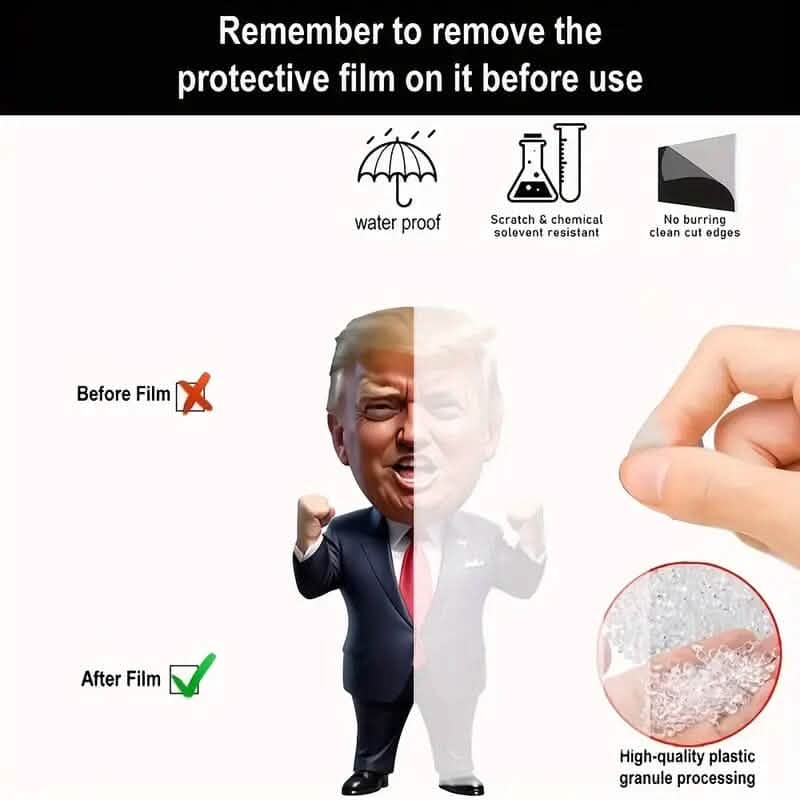Trump Acrylic Ornament Versatile Hanging Decor