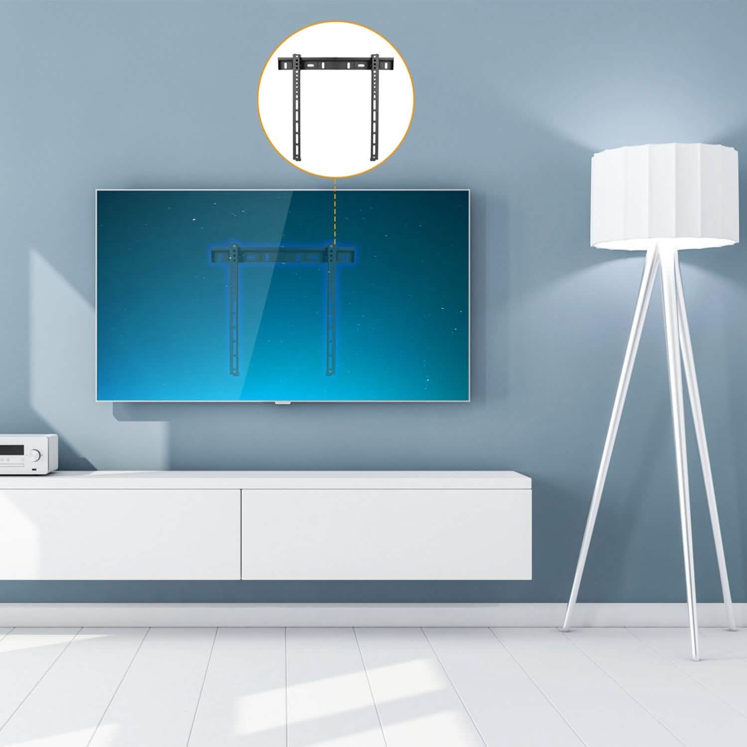 TV Wall Mount Bracket Support 32-65 inch Flat TV