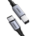 UGREEN USB B to USB C 3 FT Printer Cable (Refurbished)