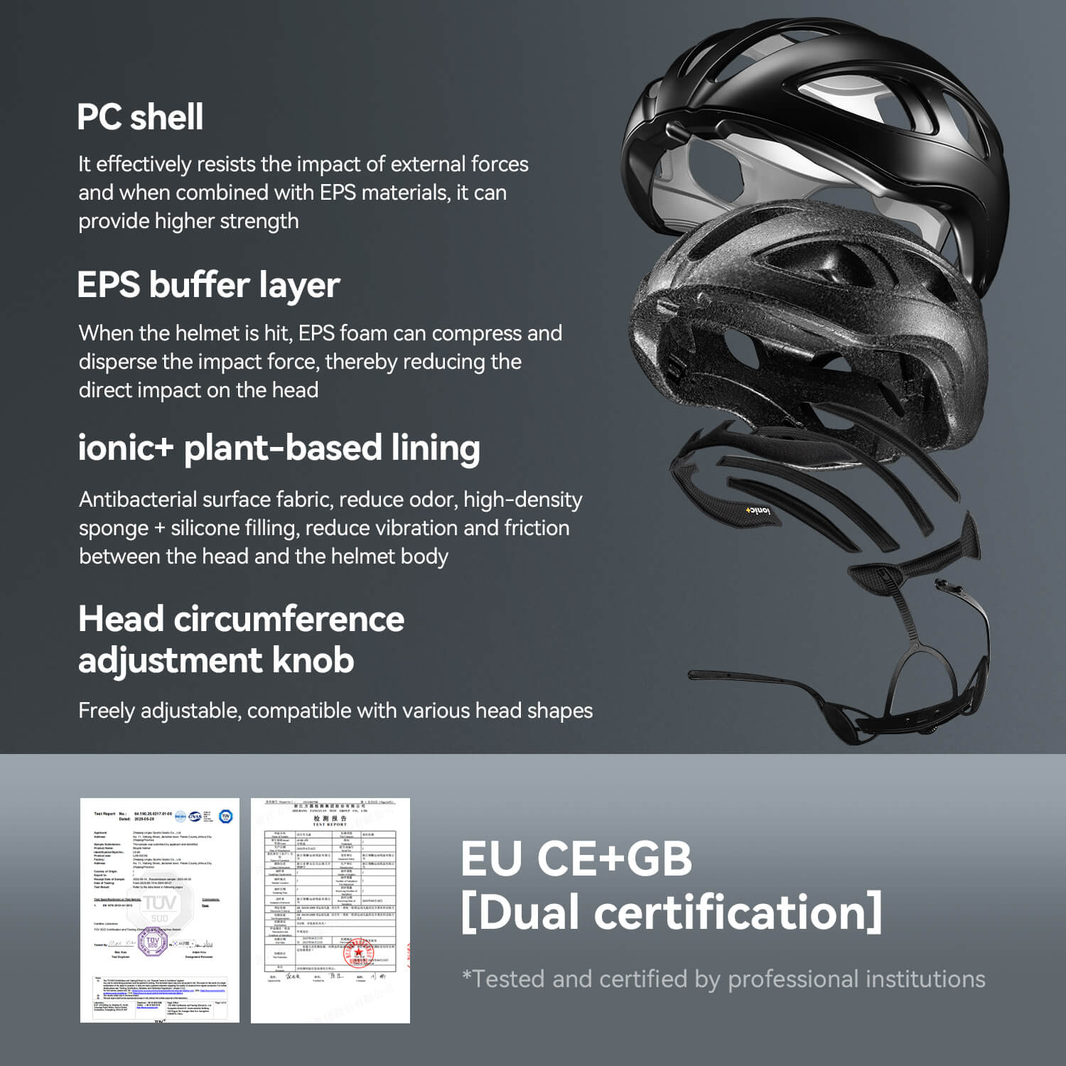 LK-66 Lightweight Bike Helmet