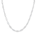 Unisex Stainless Steel Mariner Link Necklace