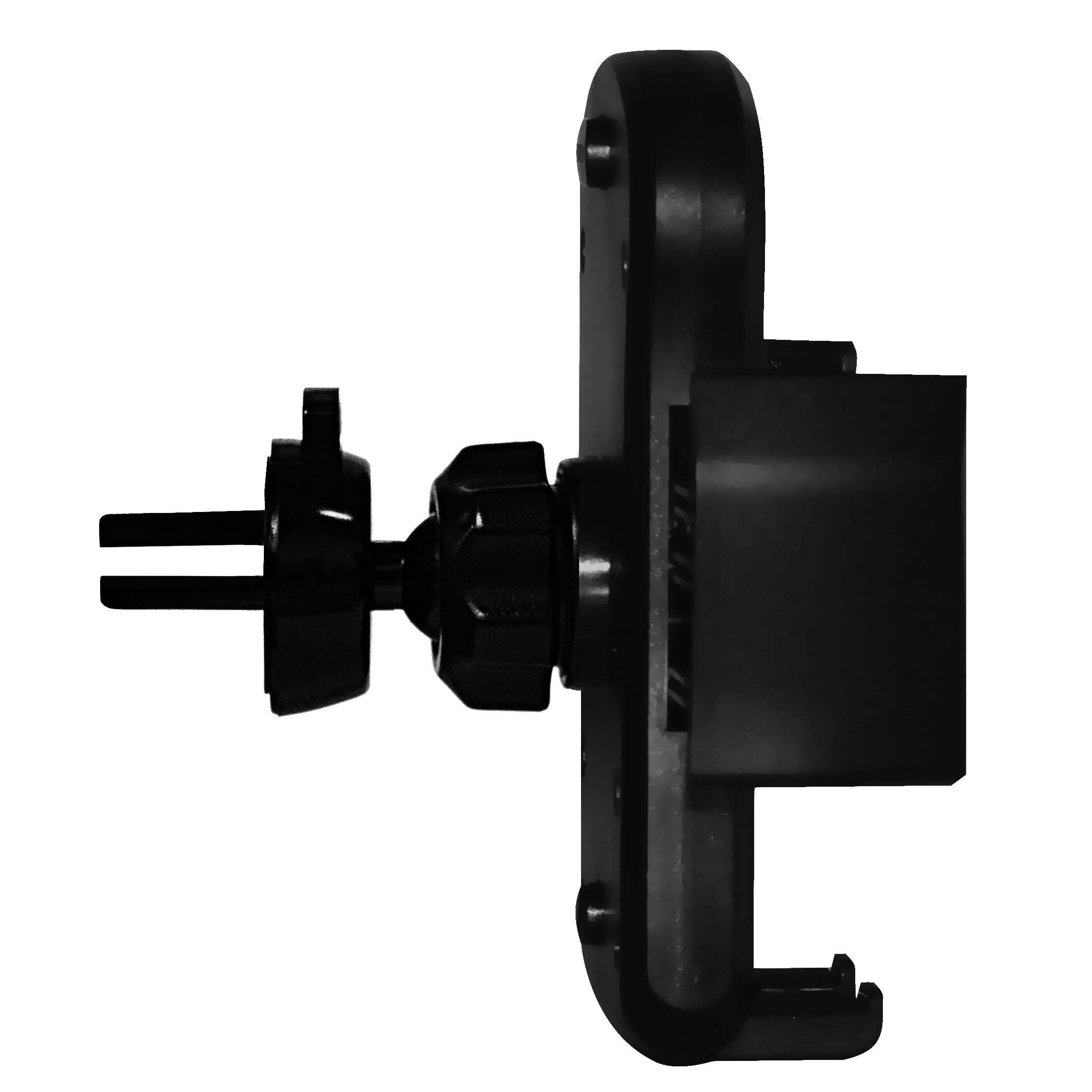 Universal Cradle Airvent Mount with Leather Accent