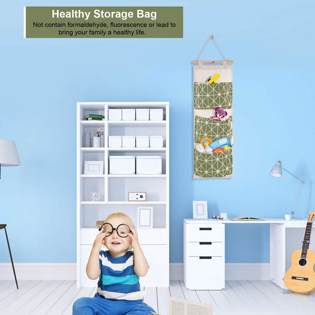 Wall Mounted Storage Bag Door Closet