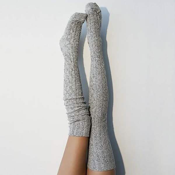 Women's Fashion Solid Color Socks